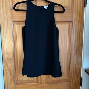 Vince Classic Black Sleeveless long Blouse
